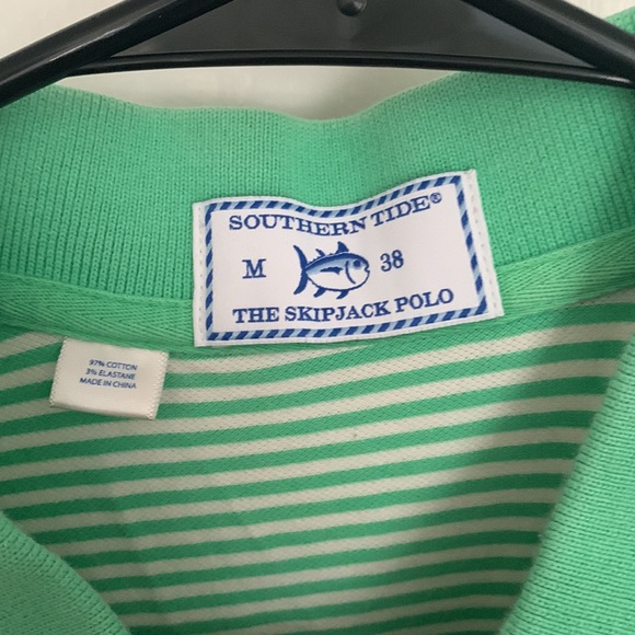 Green Medium Southern Tide Polo - Picture 2 of 2